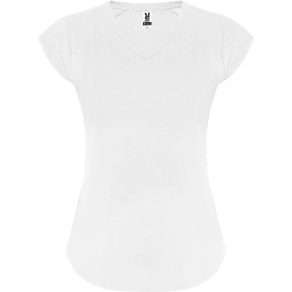 Camiseta técnica multi-deporte de mujer manga corta estilo manga ranglan Vetonek