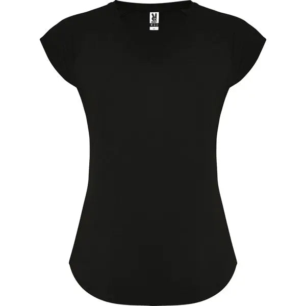 Camiseta técnica multi-deporte de mujer manga corta estilo manga ranglan Vetonek