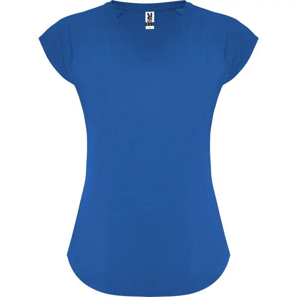 Camiseta técnica multi-deporte de mujer manga corta estilo manga ranglan Vetonek