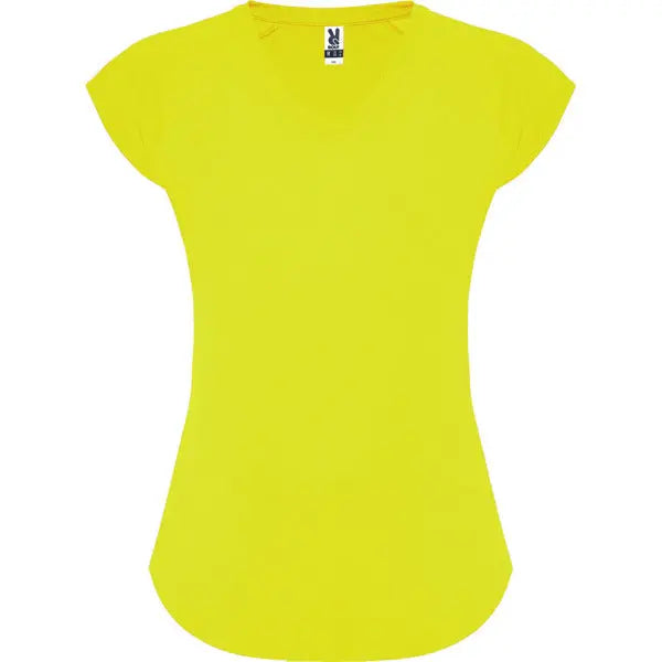 Camiseta técnica multi-deporte de mujer manga corta estilo manga ranglan Vetonek