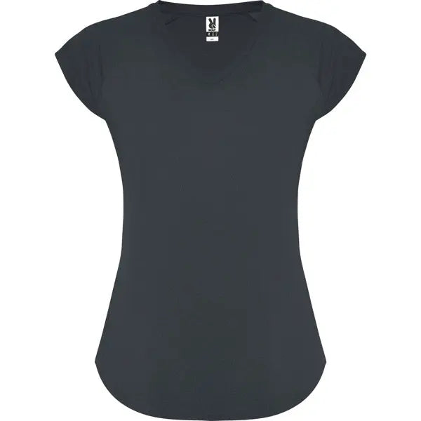 Camiseta técnica multi-deporte de mujer manga corta estilo manga ranglan Vetonek