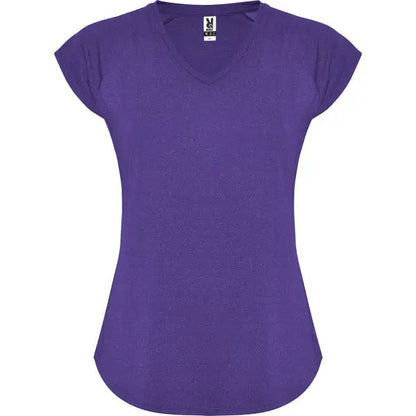 Camiseta técnica multi-deporte de mujer manga corta estilo manga ranglan Vetonek