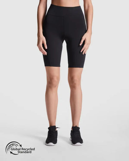 Leggings cortos compresores realizado en poliéster reciclado Vetonek