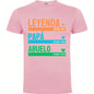 Camiseta Personalizada Papá Abuelo Leyenda