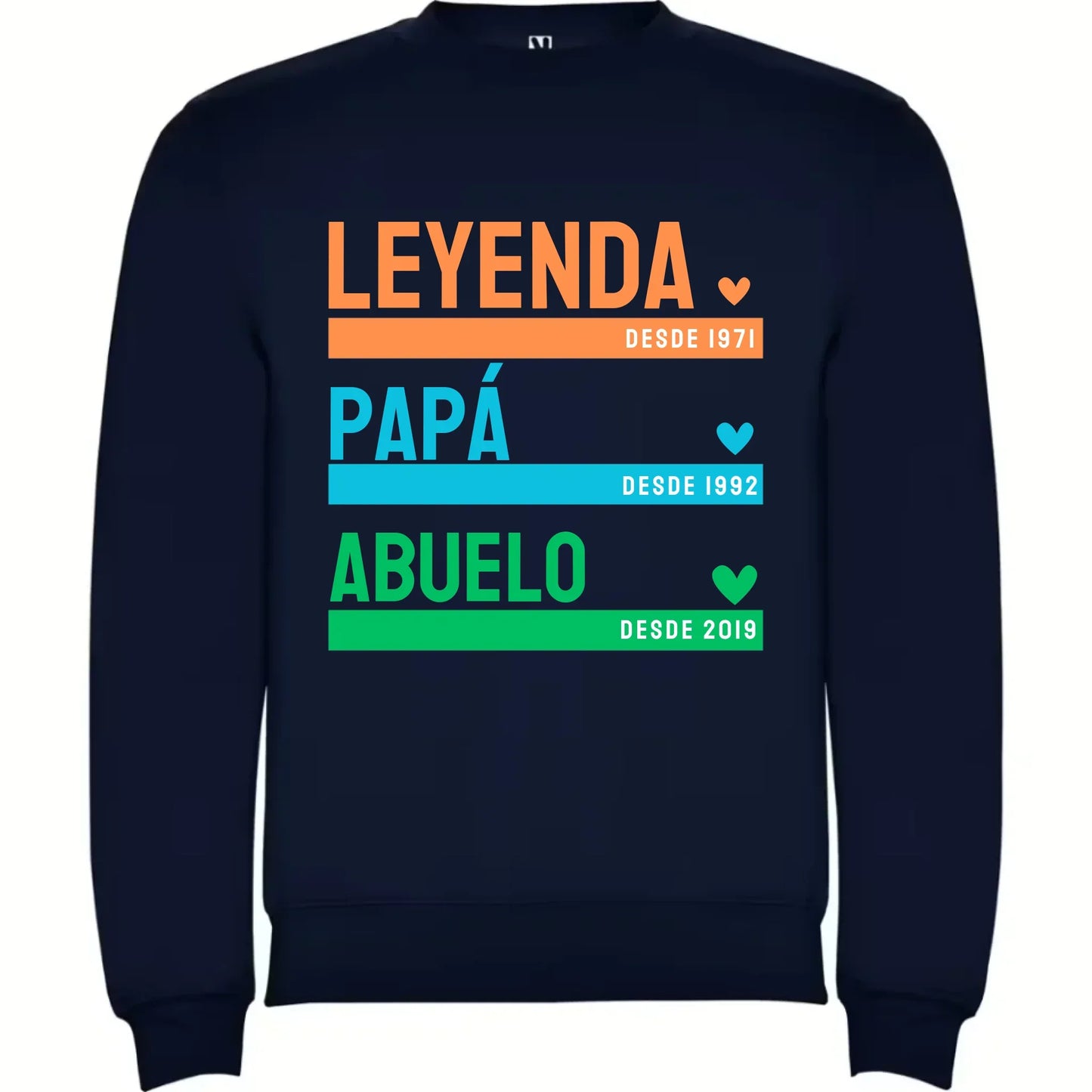 Camiseta Personalizada Papá Abuelo Leyenda