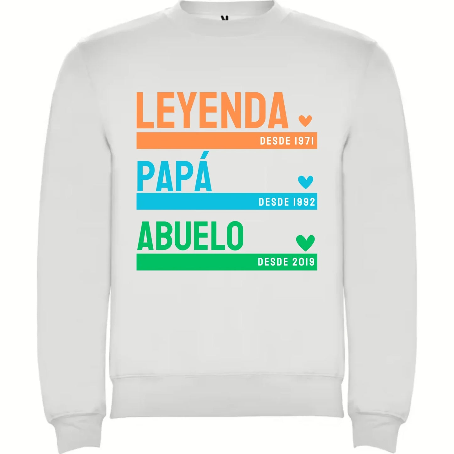 Camiseta Personalizada Papá Abuelo Leyenda