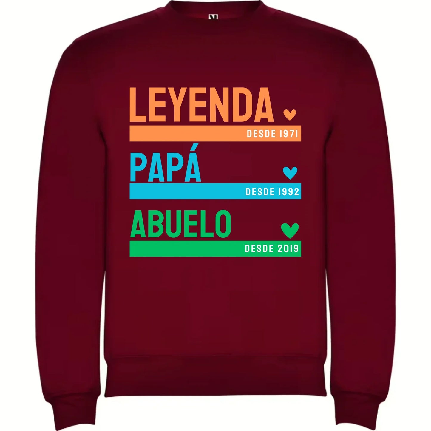 Camiseta Personalizada Papá Abuelo Leyenda