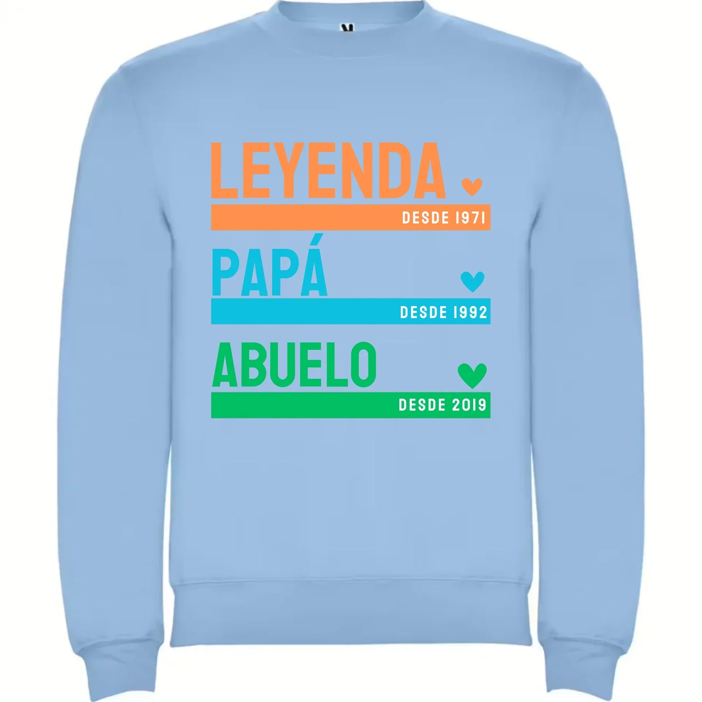 Camiseta Personalizada Papá Abuelo Leyenda