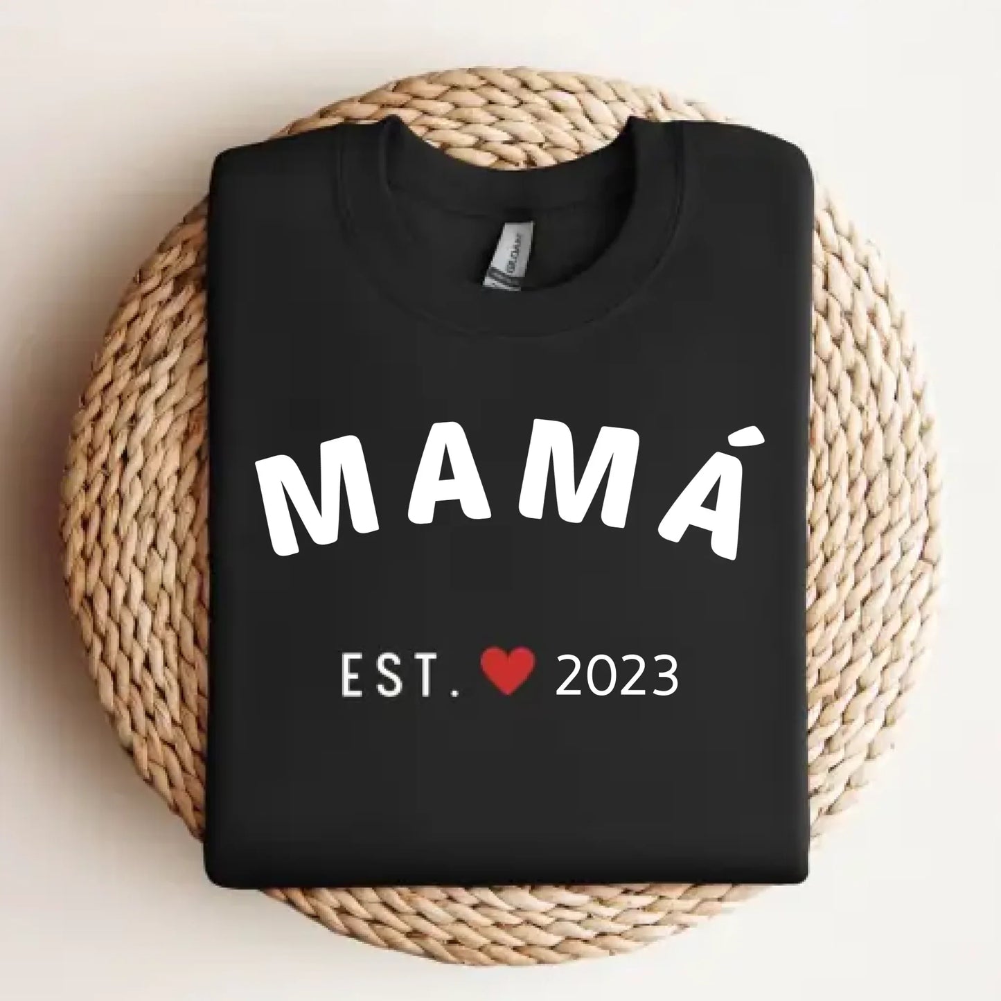 Sudadera/Camiseta Personalizada con Fecha Especial | Diseño "EST ❤️ Año