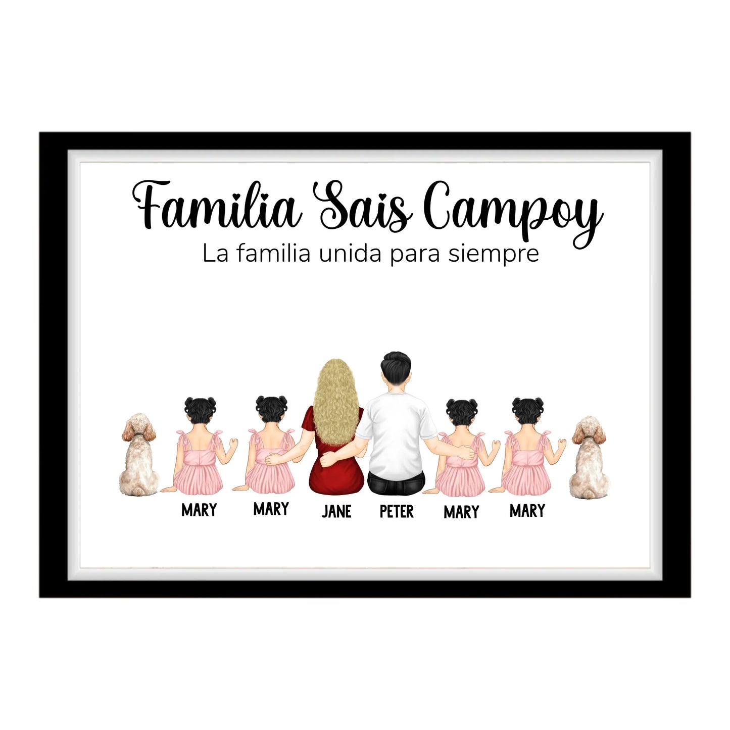 🖼️ Cuadro Personalizado Familia