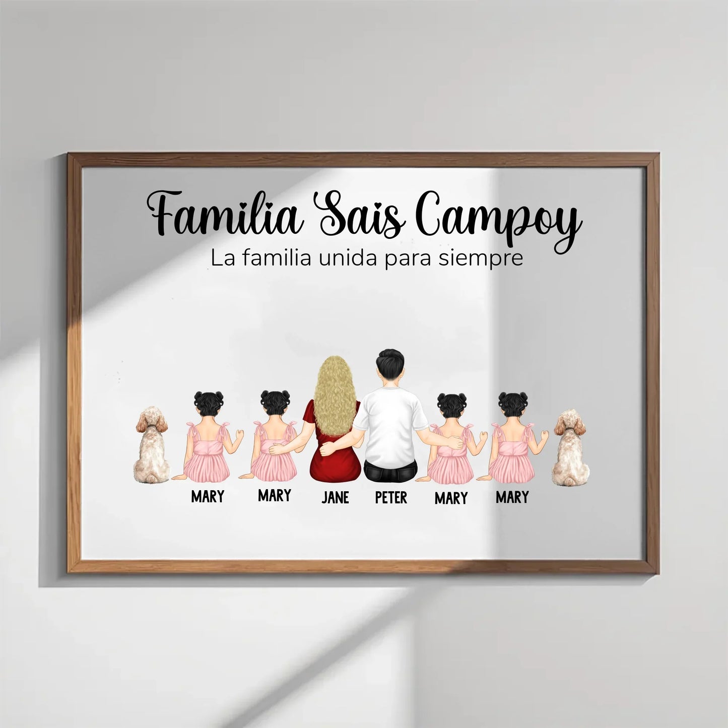 🖼️ Cuadro Personalizado Familia