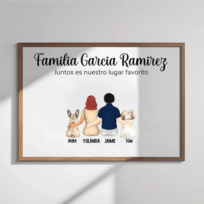 🖼️ Cuadro Personalizado Familia