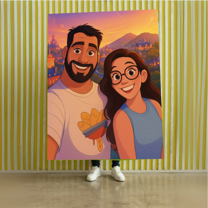 👉 Manta Polar Personalizada Estilo Disney🧞