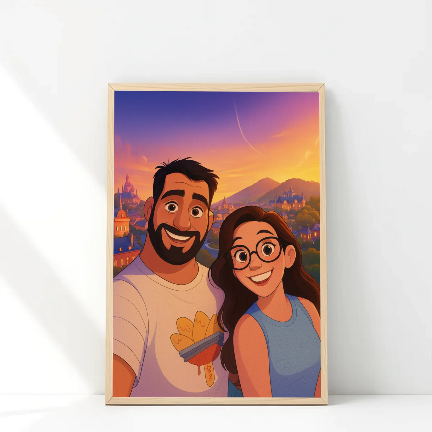 ✨ Marco Personalizado 30x40 estilo Disney | Tu foto como un cuento de hadas