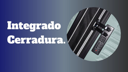 Set de Equipaje 3 Piezas: Maleta Cabina, Mediana y Grande | Rígidas y Ligeras