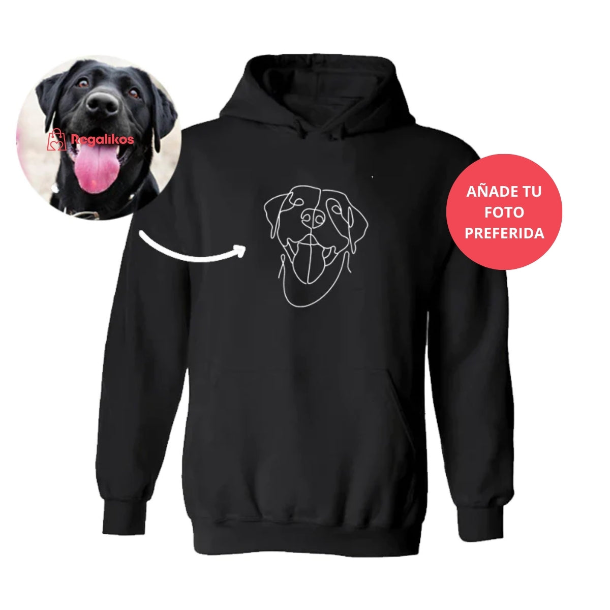 👕✨ Sudadera Personalizada Contorno✨👕