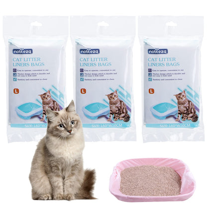 🐾 Nobleza – Bolsas para Arenero de Gato (12 unidades)