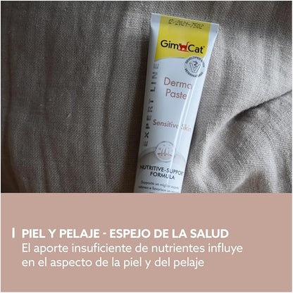 🐾 GimCat Derma Paste – Cuidado de la piel y el pelaje ✨