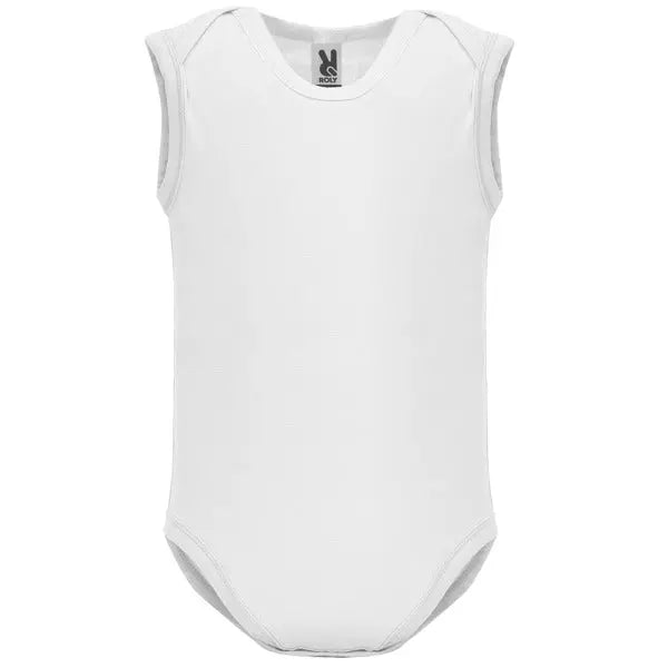 Body de bebé de tirantes de punto liso Vetonek