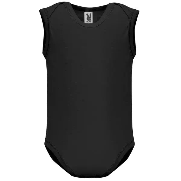 Body de bebé de tirantes de punto liso Vetonek