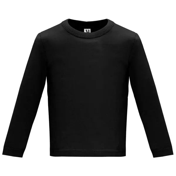 Camiseta de manga larga especial para bebé, confeccionada en tejido en galga fina y acabado compactado Vetonek