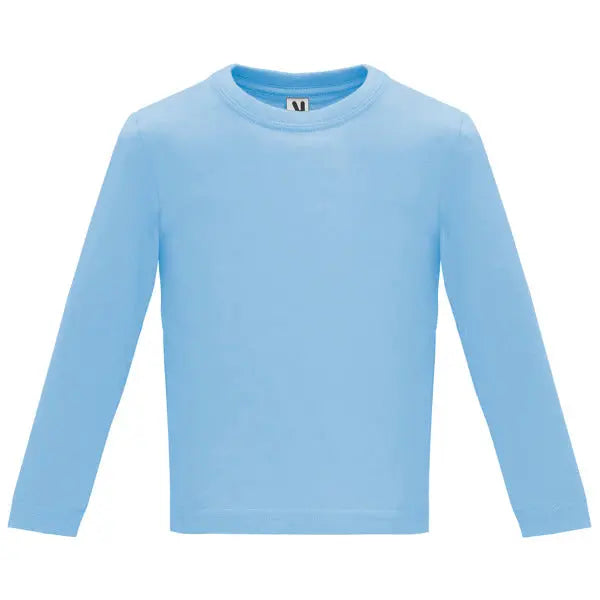 Camiseta de manga larga especial para bebé, confeccionada en tejido en galga fina y acabado compactado Vetonek
