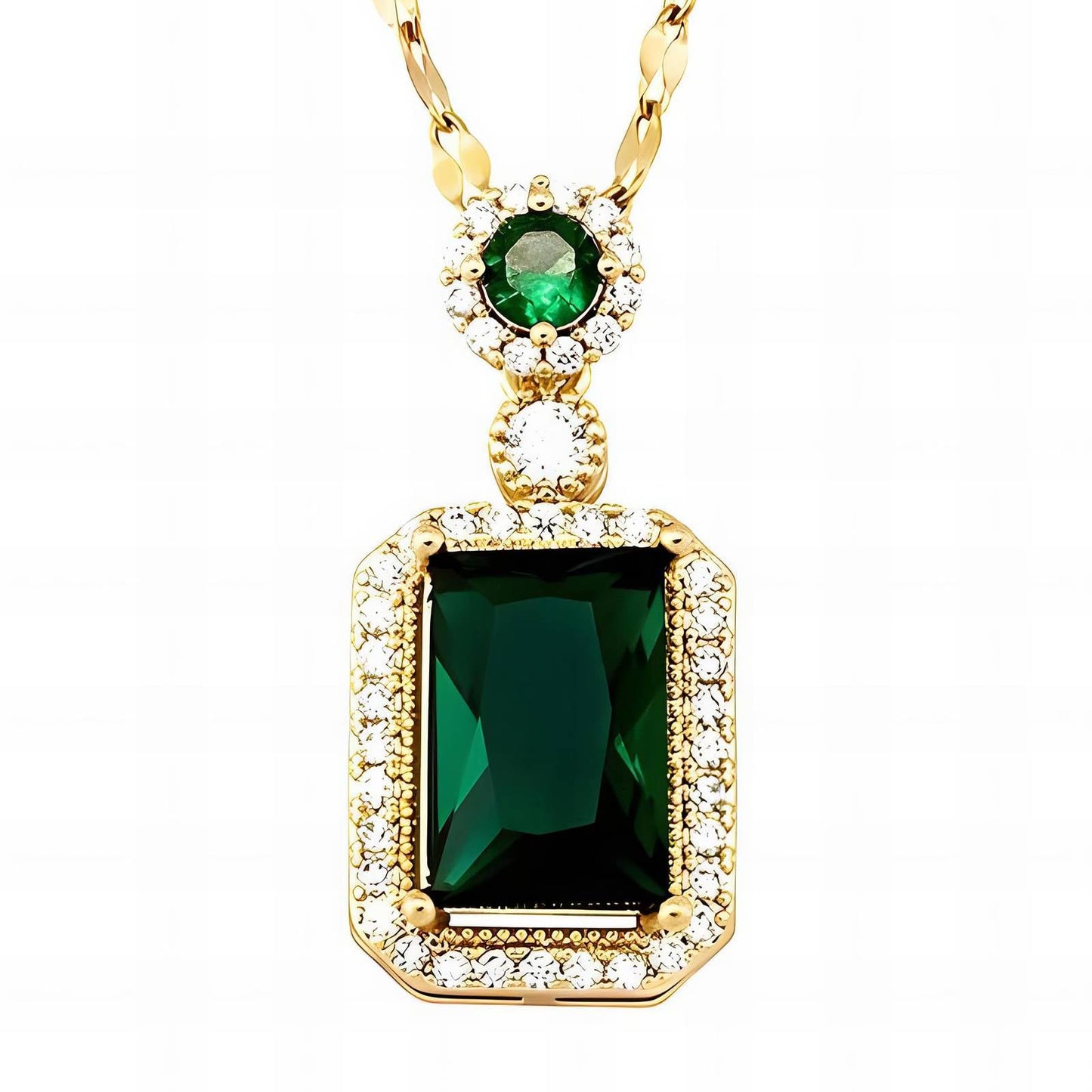Victoria Necklace – Green Sophistication