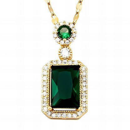 Victoria Necklace – Green Sophistication