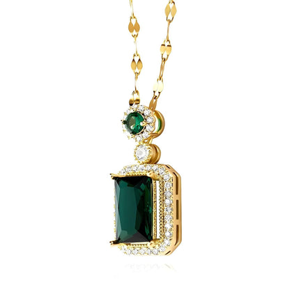 Victoria Necklace – Green Sophistication