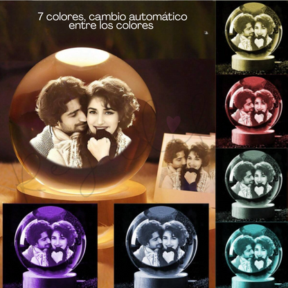 ✨ Bola de Cristal Personalizada – Un Recuerdo Mágico ✨