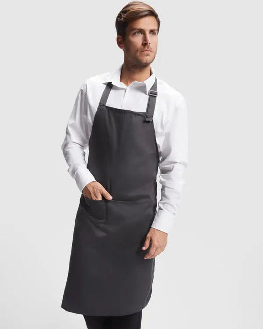 Delantal largo de sarga Vetonek