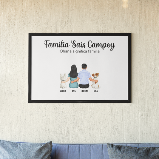 🖼️ Cuadro Personalizado Familia