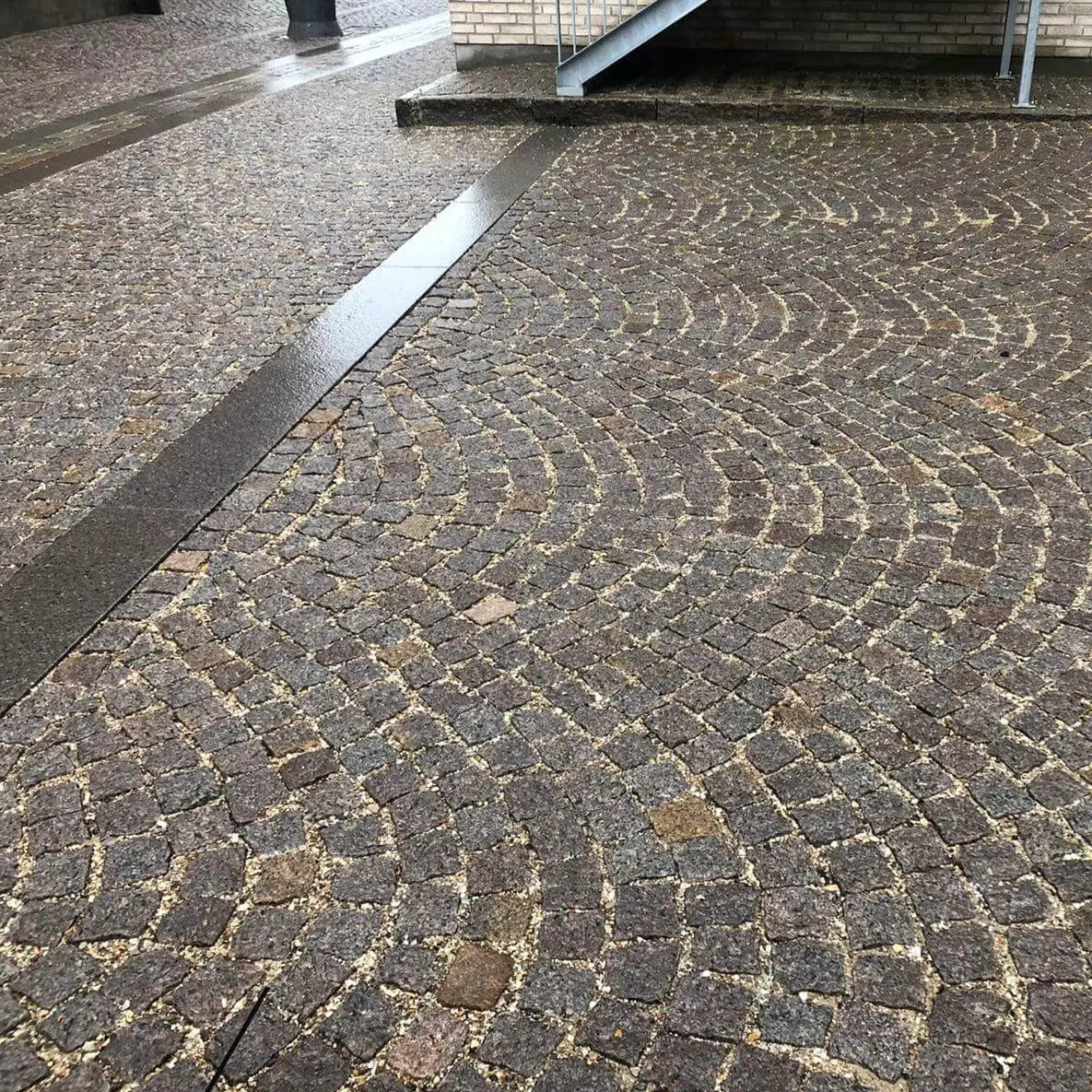 Adoquines Granito gris rústico