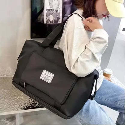 Bolso Viaje Plegable Negro