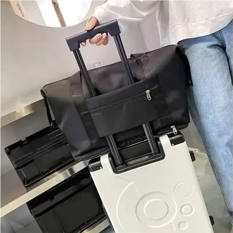 Bolso Viaje Plegable Negro