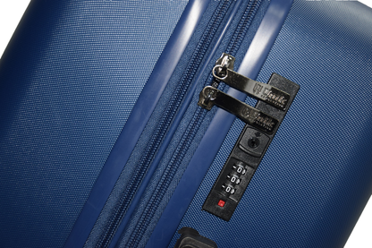 Set de 3 Maletas Rígidas ABS Expandibles | Cabina + Mediana + Grande con 4 Ruedas 360°