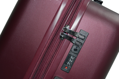 Set de 3 Maletas Rígidas ABS Expandibles | Cabina + Mediana + Grande con 4 Ruedas 360°