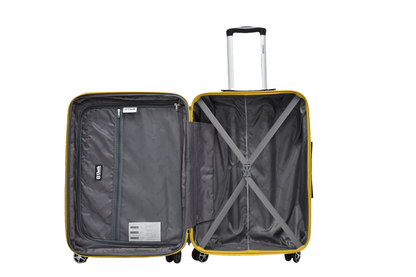 Set de 3 Maletas Rígidas ABS Expandibles | Cabina + Mediana + Grande con 4 Ruedas 360°