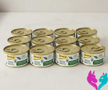 🐟 GimCat ShinyCat Duo – Atún y Calabacín (70 g)