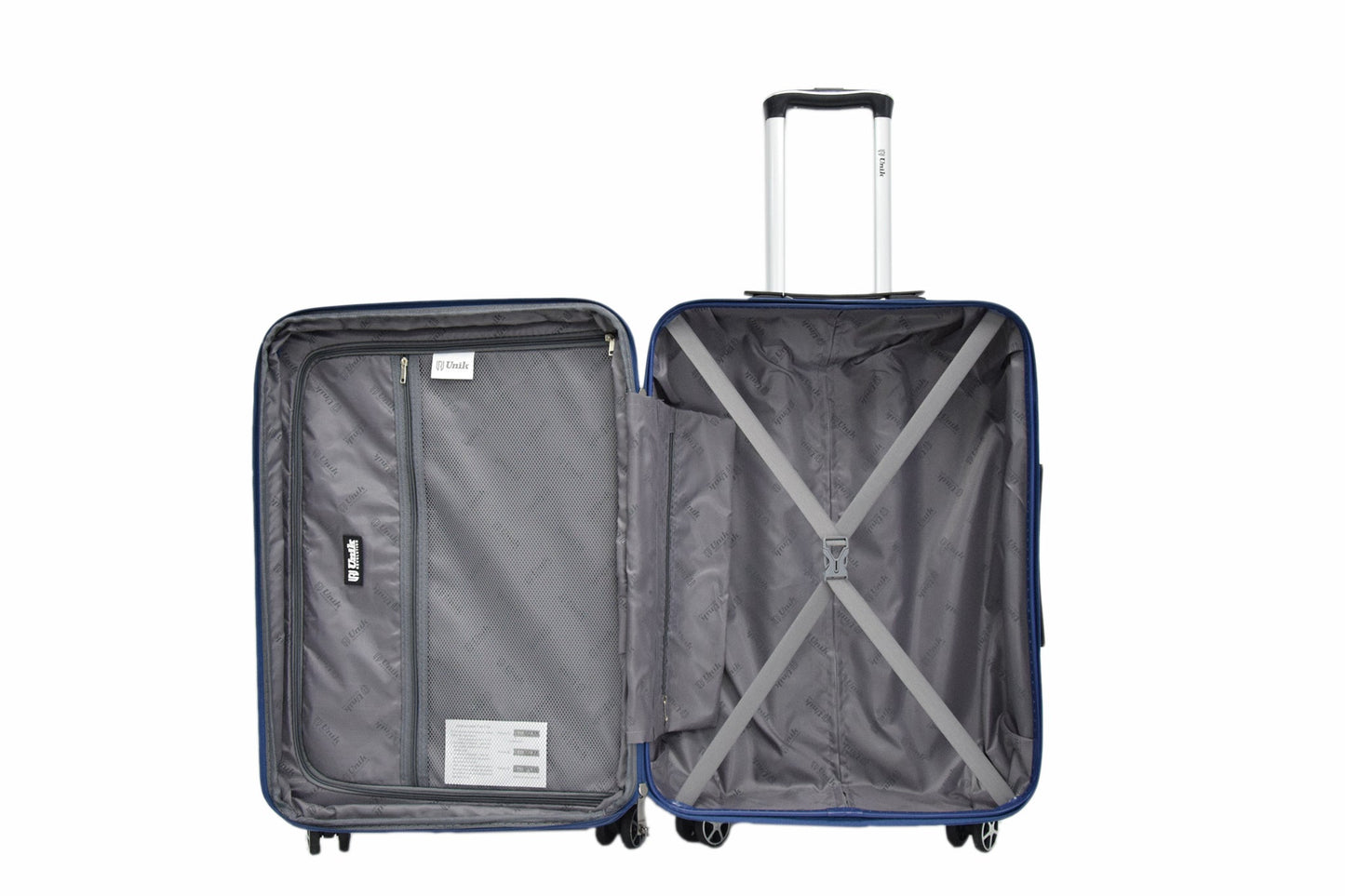 Set de 3 Maletas Rígidas ABS Expandibles | Cabina + Mediana + Grande con 4 Ruedas 360°