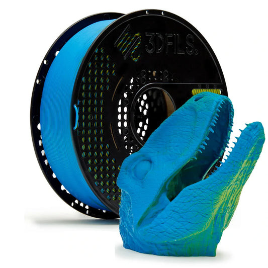 esFil PLA DUAL Azul - Amarillo 1Kg 1.75 mm