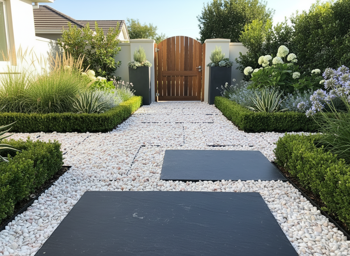 Canto rodado Blanco Rosa