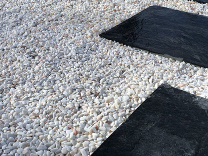 Canto rodado Blanco Rosa