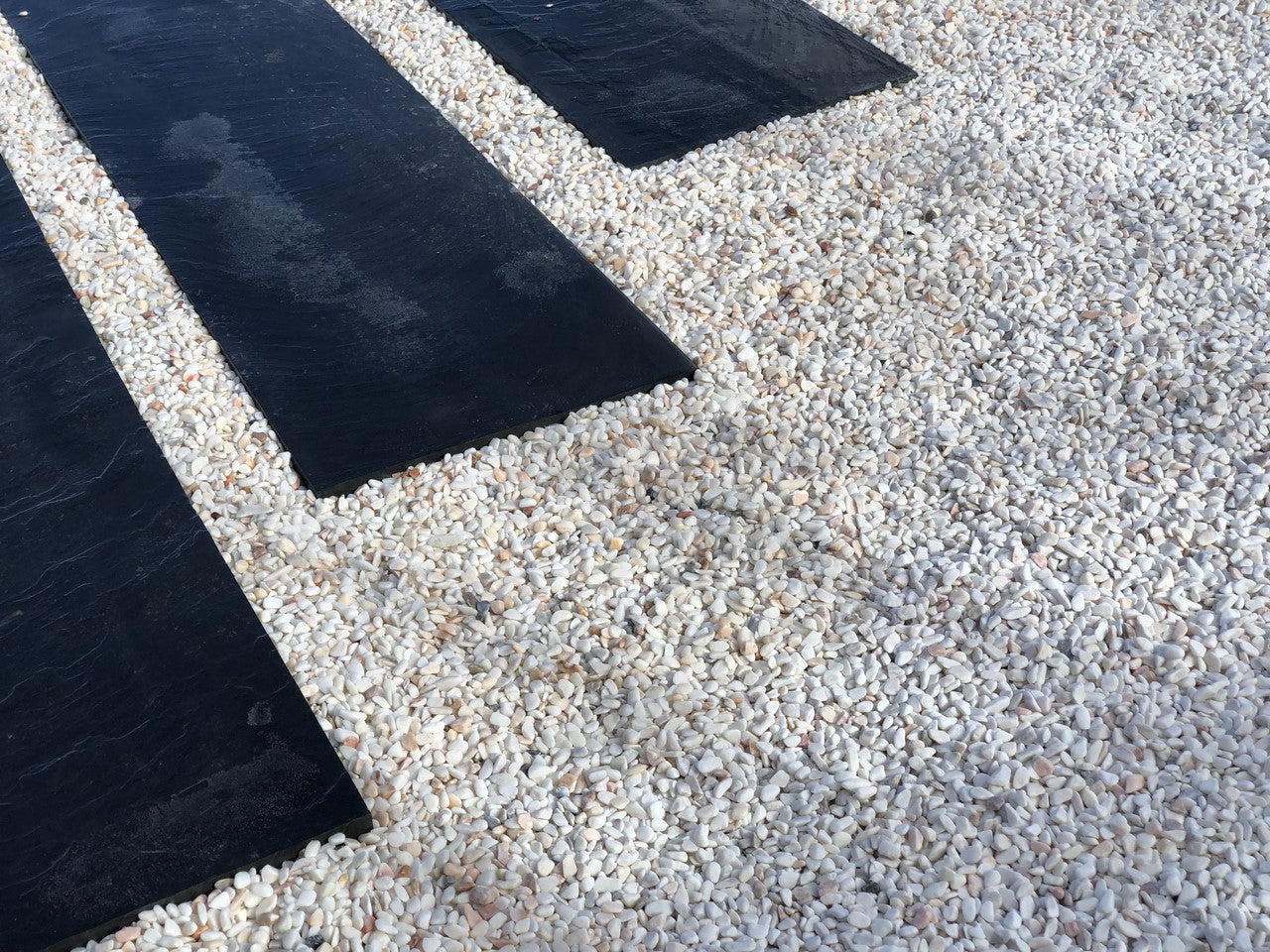 Canto rodado Blanco Rosa