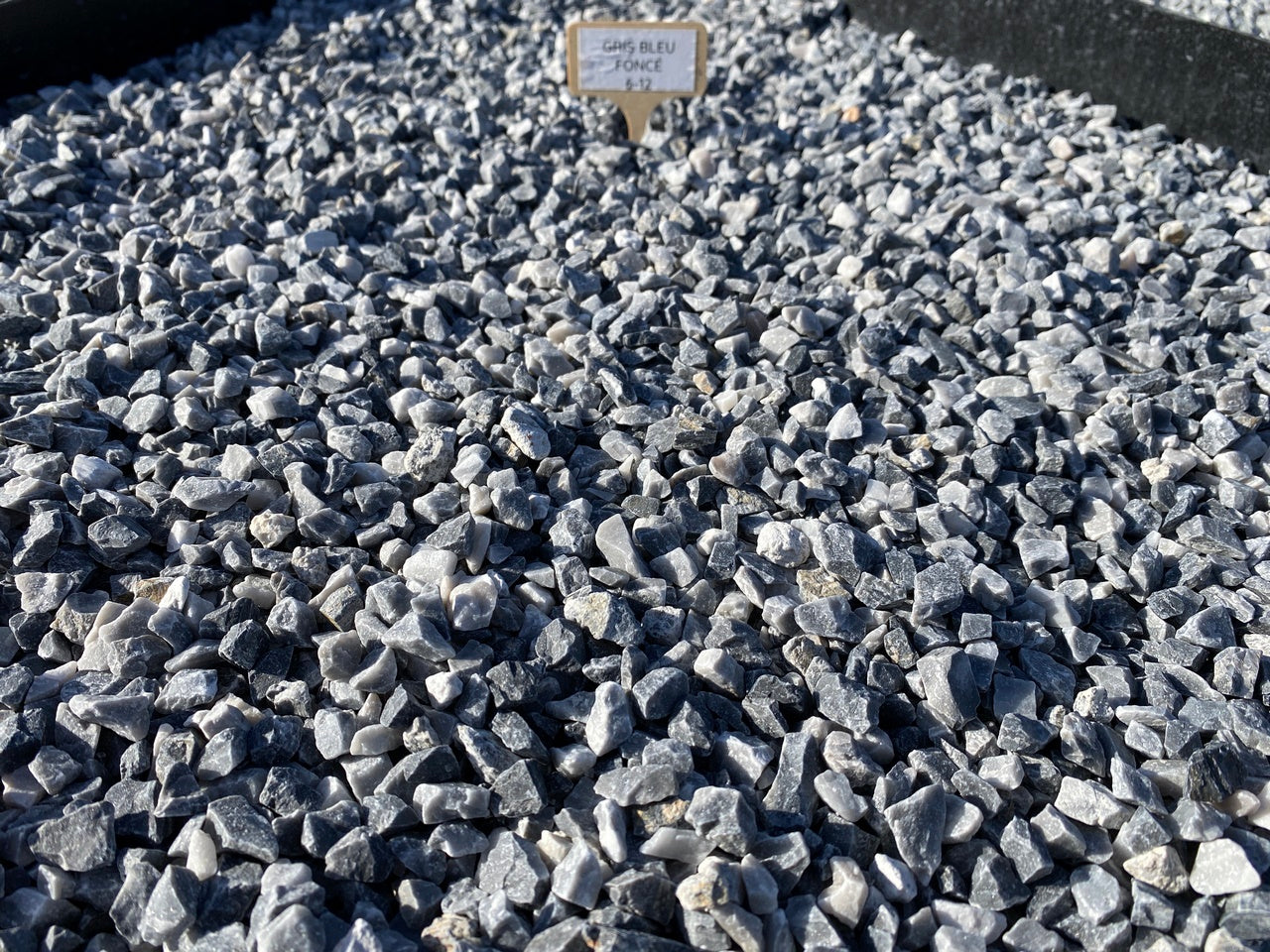 Grava Gris Azulado Oscuro