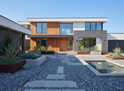 Grava Gris Azulado Oscuro