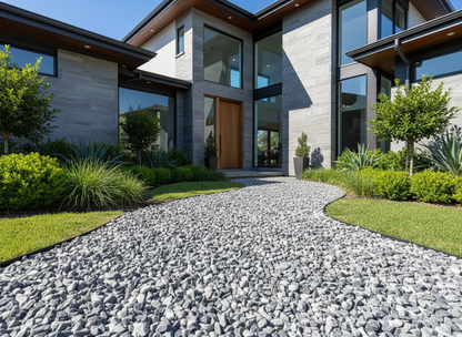 Grava Gris Azulado Oscuro