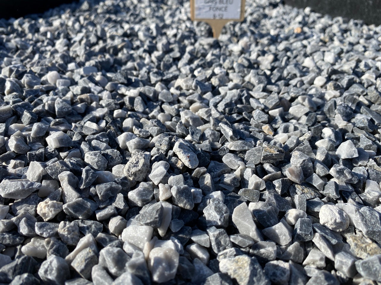 Grava Gris Azulado Oscuro