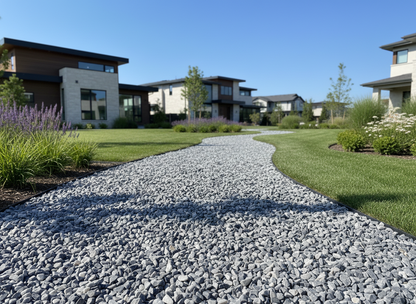 Grava Gris Azulado Oscuro