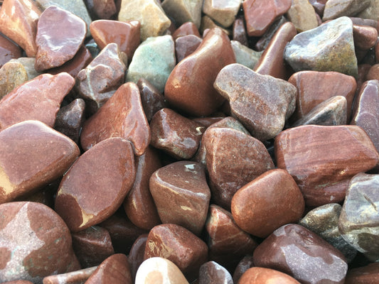 Canto rodado Rojo Burdeos